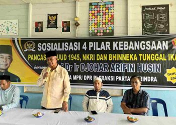 Djohar Arifin, Anggota MPR-DPR RI Gelar Kegiatan 4 Pilar Kebangsaan di Ponpes Nursaadah Pangkalan Susu