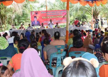 Antusias Masyarakat Desa Sei Musam Kendit Sambut Reses Wakil Ketua DPRD Langkat Ralin Sinulingga