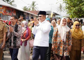 Bupati Solok Hadiri Verifikasi Lapangan Kampung Keluarga Berkualitas Tingkat Nasional 2024