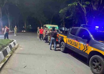 Polres Langkat Gelar Patroli Skala Besar untuk Antisipasi Gangguan Kamtibmas