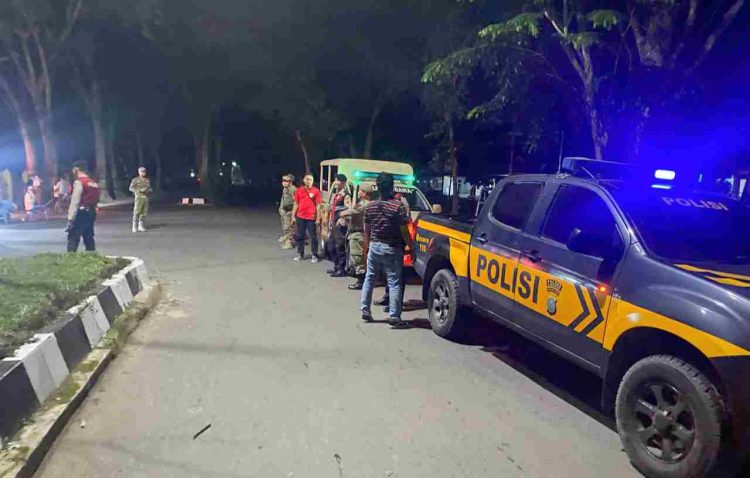 Polres Langkat Gelar Patroli Skala Besar untuk Antisipasi Gangguan Kamtibmas