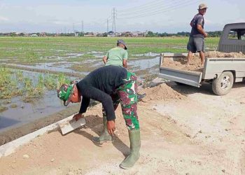 Finishing, Sasaran Fisik Pengecoran Jalan Sisa Pekerjaan Pengurugan Bahu Jalan