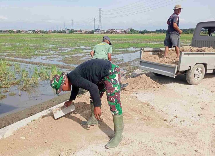 Finishing, Sasaran Fisik Pengecoran Jalan Sisa Pekerjaan Pengurugan Bahu Jalan