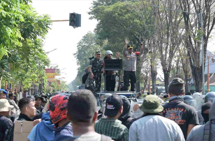 Kodim 0726/Sukoharjo Lakukan Latihan Penanggulangan Konflik Sosial