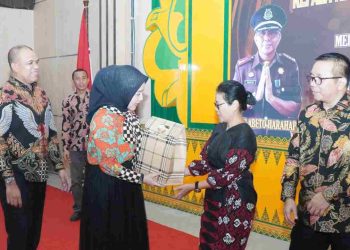 Acara Pisah Sambut Kejari Langkat Digelar oleh Pj Bupati di Pendopo Jentera Malay