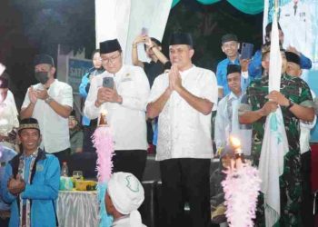 Pj Bupati Langkat Faisal Hasrimy Lepas 90 Tim Peserta “FESPOTA” Kecamatan Stabat