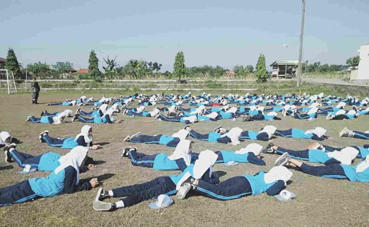 Koramil Klego Bina Fisik dan Mental Generasi Muda