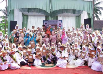 Bupati Solok Hadiri Wisuda Tahfizd Angkatan 1 Gugus 1 dari 9 SD Negeri se-Kecamatan Gunung Talang