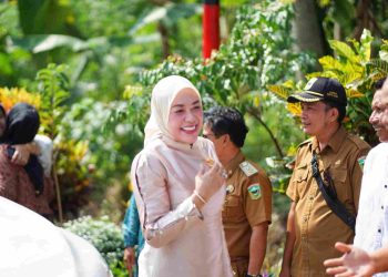 Ketua TP-PKK Kab Solok Lakukan Survei Lokasi Persiapan Lomba Kader Posyandu Berprestasi Tingkat Provinsi