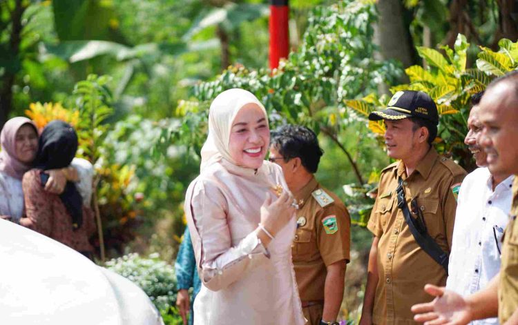 Ketua TP-PKK Kab Solok Lakukan Survei Lokasi Persiapan Lomba Kader Posyandu Berprestasi Tingkat Provinsi