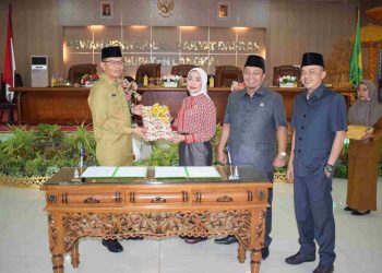 DPRD Langkat Gelar Paripurna Penyampaian Pertanggungjawaban APBD