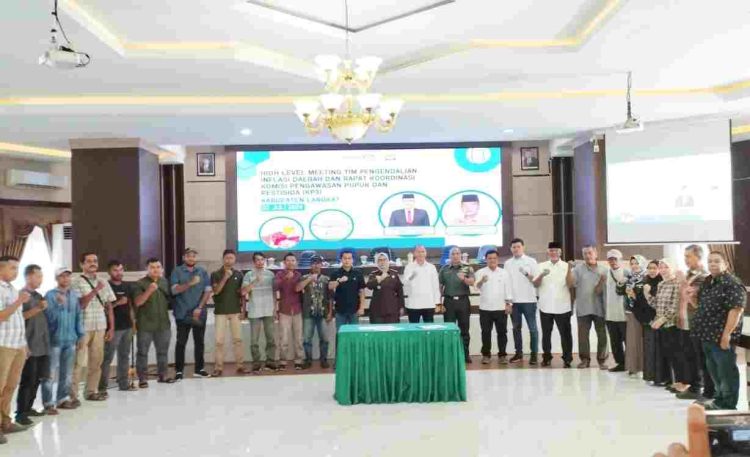 Pj Bupati Langkat Buka High Level Meeting TPID dan Rakor KP3