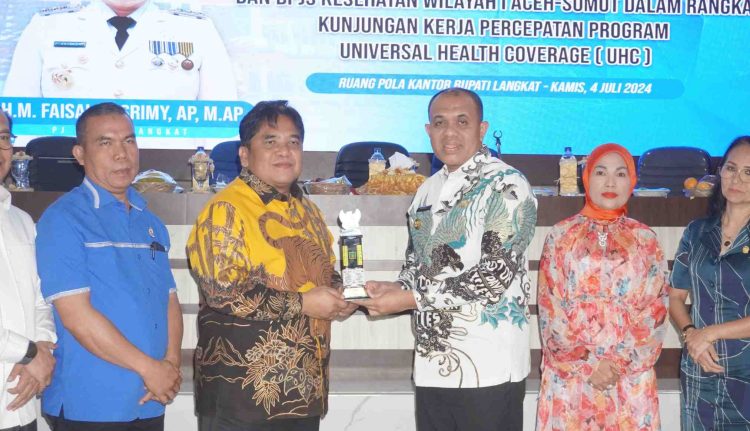 Pj Bupati Langkat Terima Kunjungan Kerja Komisi E DPRD Sumut