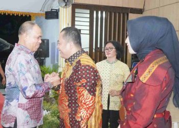 Hadiri Pisah Sambut Kapolres Langkat, Pj Bupati Langkat: Mari Bangun Langkat Lebih Baik
