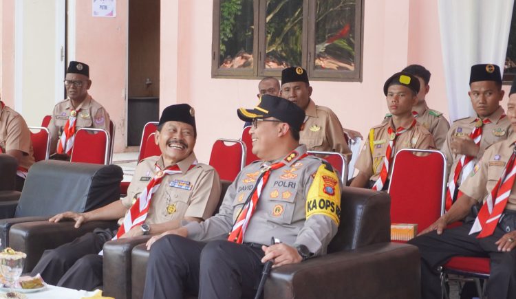 Kapolres Langkat Buka Perkemahan Pramuka untuk Membentuk Generasi Berkarakter dan Mandiri