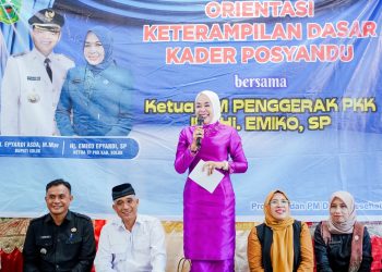 Pemkab Solok Gelar Orientasi Keterampilan Dasar Kader Posyandu dan Kader KB