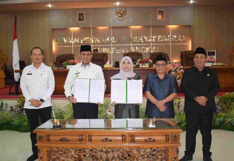 DPRD Langkat Sahkan Rp2,7 Triliun Perubahan APBD Langkat