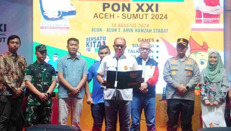 Pj Bupati Langkat Ajak Masyarakat Sukseskan PON XXI Aceh-Sumut 2024 dengan Peran Aktif sebagai Volunteer
