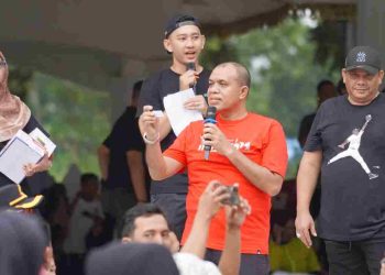 Pj Bupati Langkat Resmikan Car Free Day