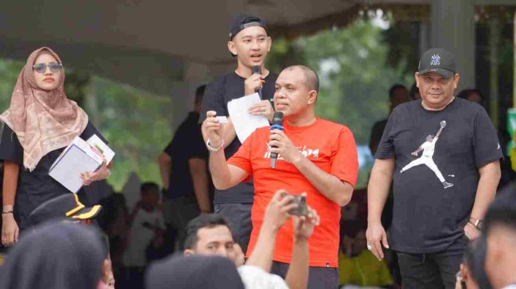 Pj Bupati Langkat Resmikan Car Free Day