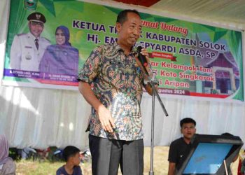 Bupati Solok Hadiri Penutupan Kompetisi Tani se-Kecamatan X Koto Singkarak