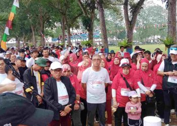 Peringatan HUT RI ke-79, Ratusan Peserta Ikuti Bahruny Fun Run 7 Kilometer di Langkat