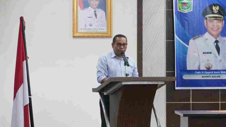 Pemkab Solok Gelar Rapat Pleno Persiapan Deklarasi Open Defecation Free