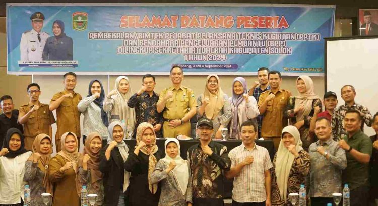 Pemkab Solok Gelar Bimtek PPTK dan Bendahara Pengeluaran Pembantu