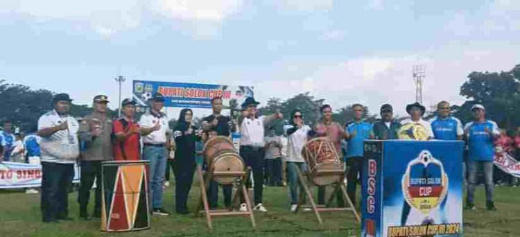Bupati Solok Buka Turnamen Sepak Bola BSC III Tahun 2024
