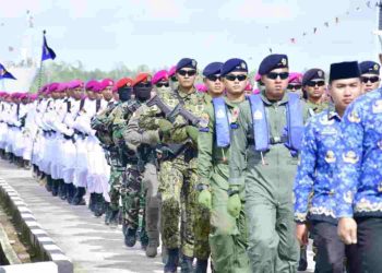 Perayaan HUT TNI AL Ke-79 Tahun 2024 di Papua Barat Daya Dihadiri Danlantamal XIV Sorong