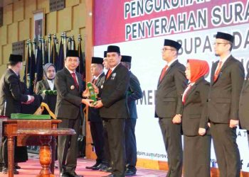 Mendagri Tunjuk Naslindo Sirait sebagai Pjs Bupati Pakpak Bharat