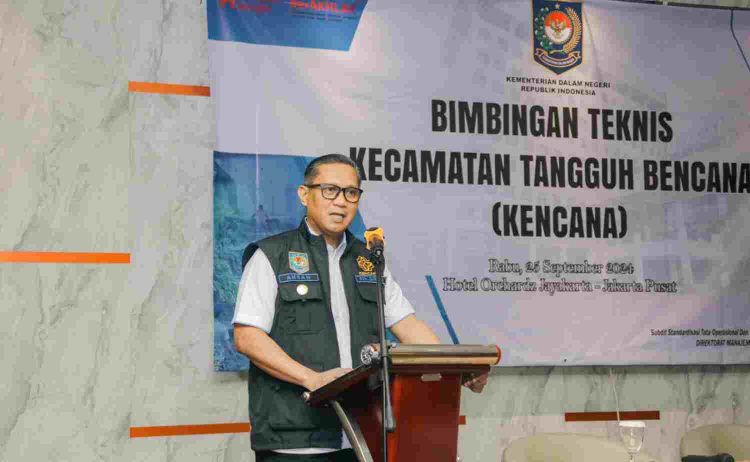 Camat Dilibatkan Aktif dalam Penanganan Bencana, Ditjen Bina Adwil Gelar Bimtek