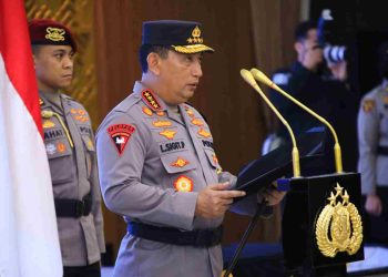 Kapolri Pimpin Pelantikan Sejumlah Kapolda dan Pengukuhan 2 Jabatan Baru di Polri