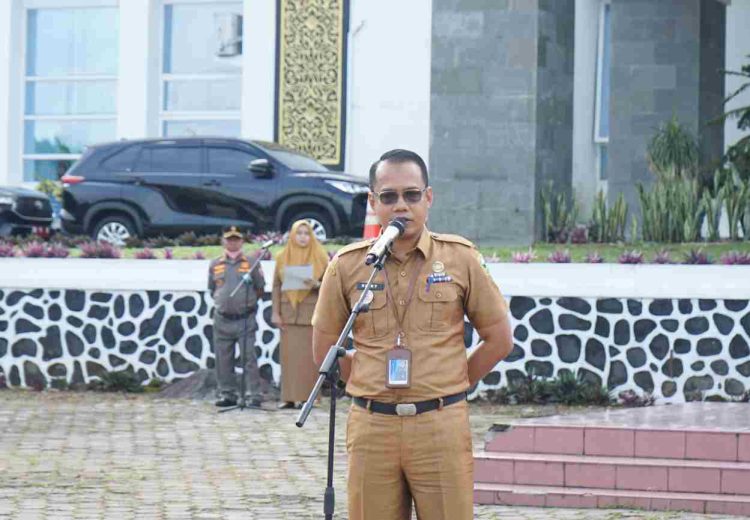 Apel Pagi Pemkab Solok: Diharapkan ASN dan THL Tingkatkan Kedisiplinan
