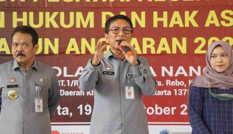 Sekjen Kemenkumham Ajak Peserta SKD CPNS untuk Memberikan Usaha Terbaik