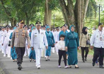 Pj Bupati Langkat Kukuhkan Perpanjangan Masa Jabatan 72 Kepala Desa