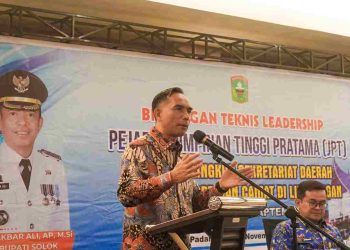 Pemkab Solok Gelar Bimtek Leadership bagi ASN