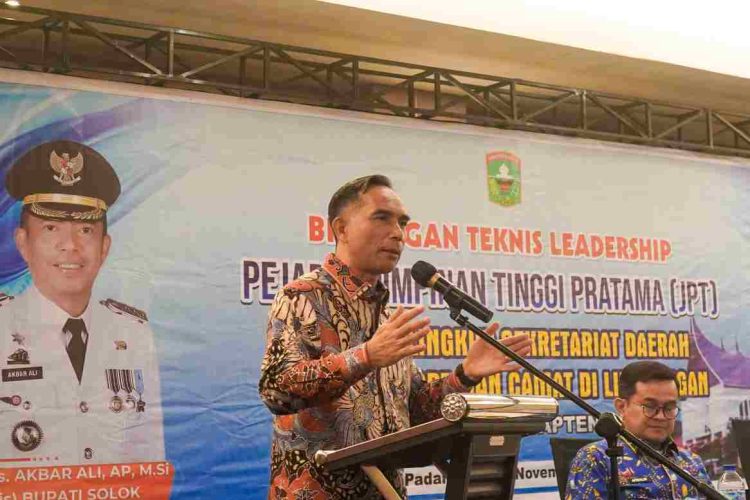 Pemkab Solok Gelar Bimtek Leadership bagi ASN