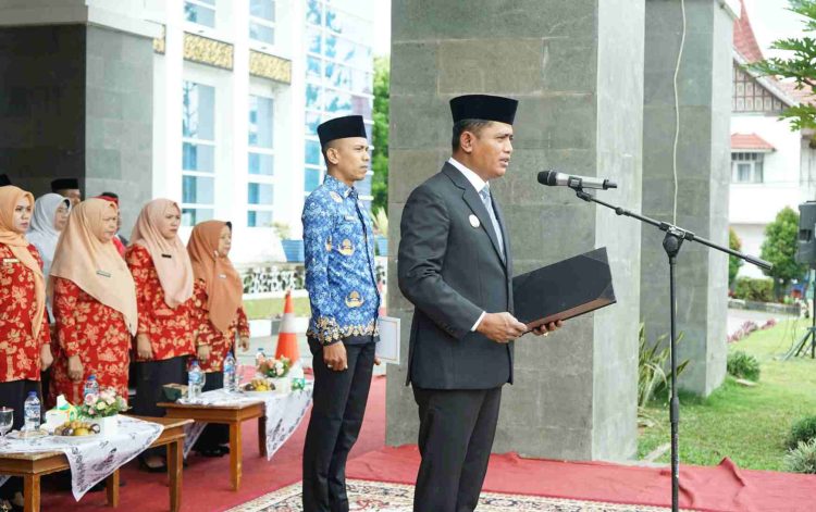 Pemkab Solok Gelar Upacara Peringatan HUT KORPRI ke-53 Tahun 2024