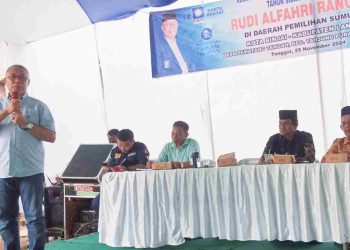DPRD Sumut Rudi Alfahri Serap Aspirasi Warga dalam Reses di Pematang Tengah