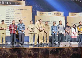 Langkat Raih Penghargaan Keterbukaan Informasi Publik