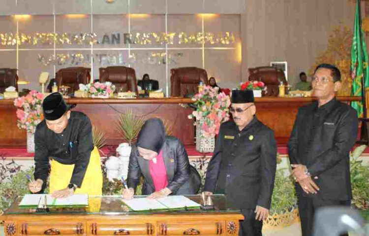 DPRD Langkat Sahkan Perubahan Badan Hukum Langkat Setia Negeri