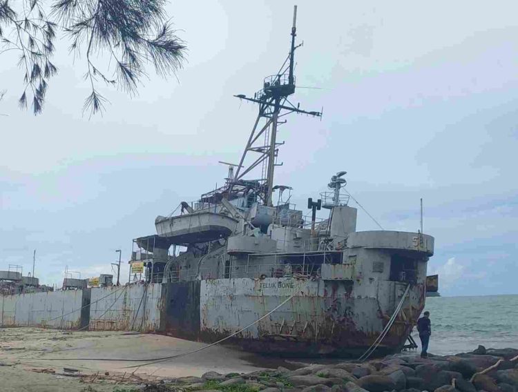 Destinasi Berupa Kapal Perang Belum Secara Resmi di Serahkan ke Kota Pariaman