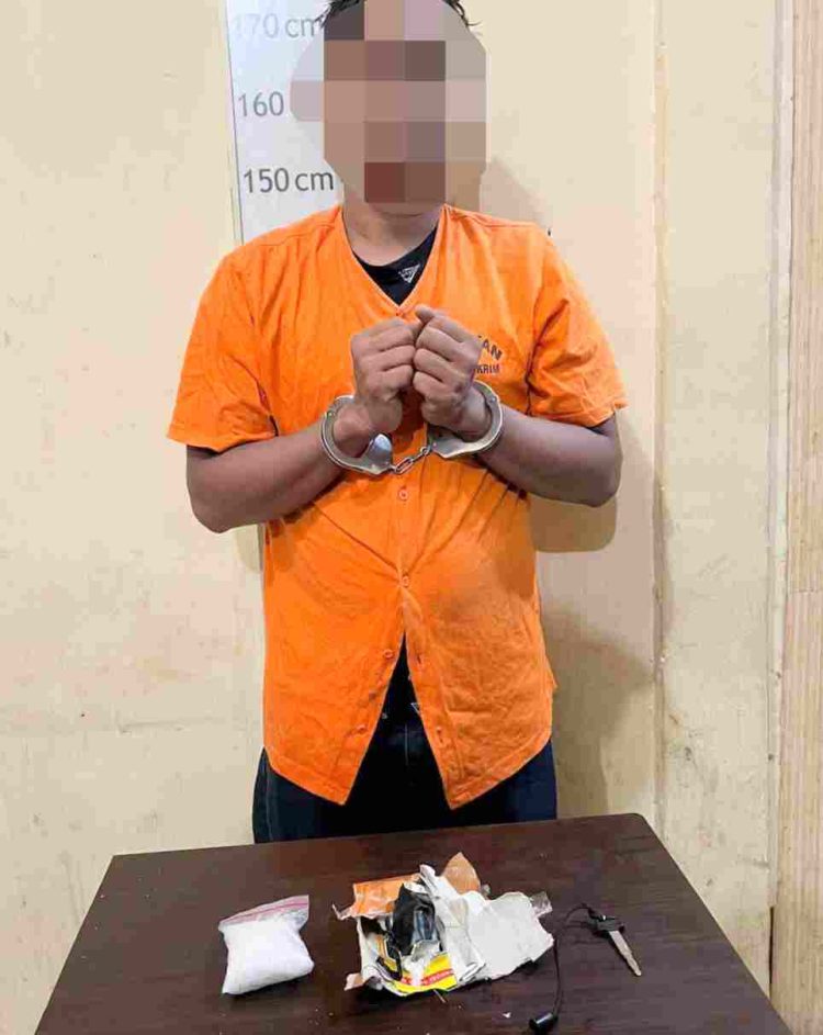Coba Edar Sabu di Tanjung Pura, Warga Gebang Ditangkap Polres Langkat