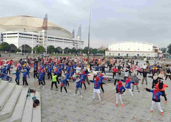 Minggu Bugar Bersama Disporasu, KORMI, dan Ratusan Warga