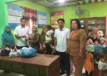 PT Buana Estate Salurkan Paket Makanan Bergizi untuk Tekan Angka Stunting di Langkat