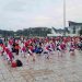 Seribuan Warga Meriahkan Minggu Bugar Bersama Disporasu dan KORMI