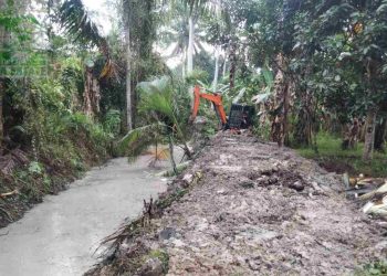 PT Buana Estate Bantu Normalisasi Drainase Sepanjang 1.837 Meter di Permukiman Warga Langkat
