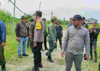 Kadis LHK Sumut Pimpin Pembongkaran Pagar Ilegal di Kawasan Hutan Negara