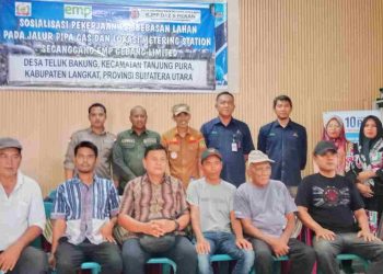 EMP Gebang Bersama KJPP DAZ Sosialisasikan Pembebasan Lahan untuk Jalur Pipa Gas